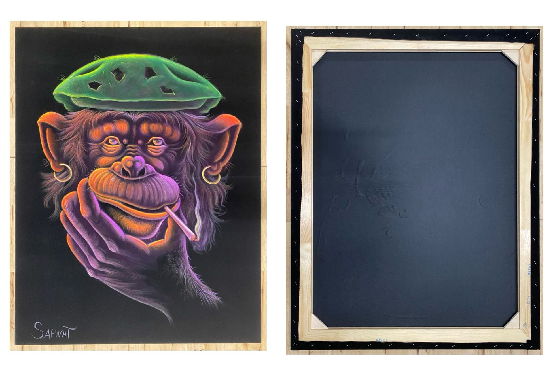 moderne doeken opspannen